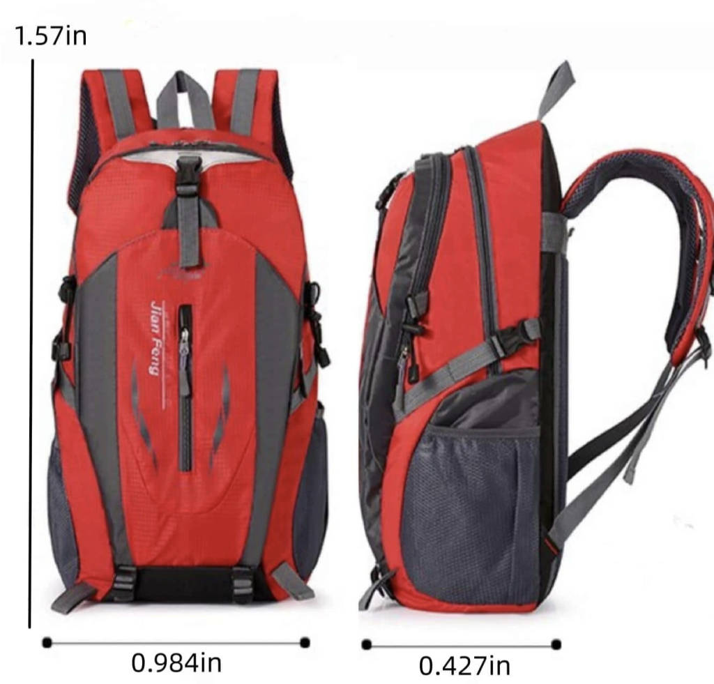 Backpacks, Bags & Briefcases 40L Unisex Water Resistant Travel